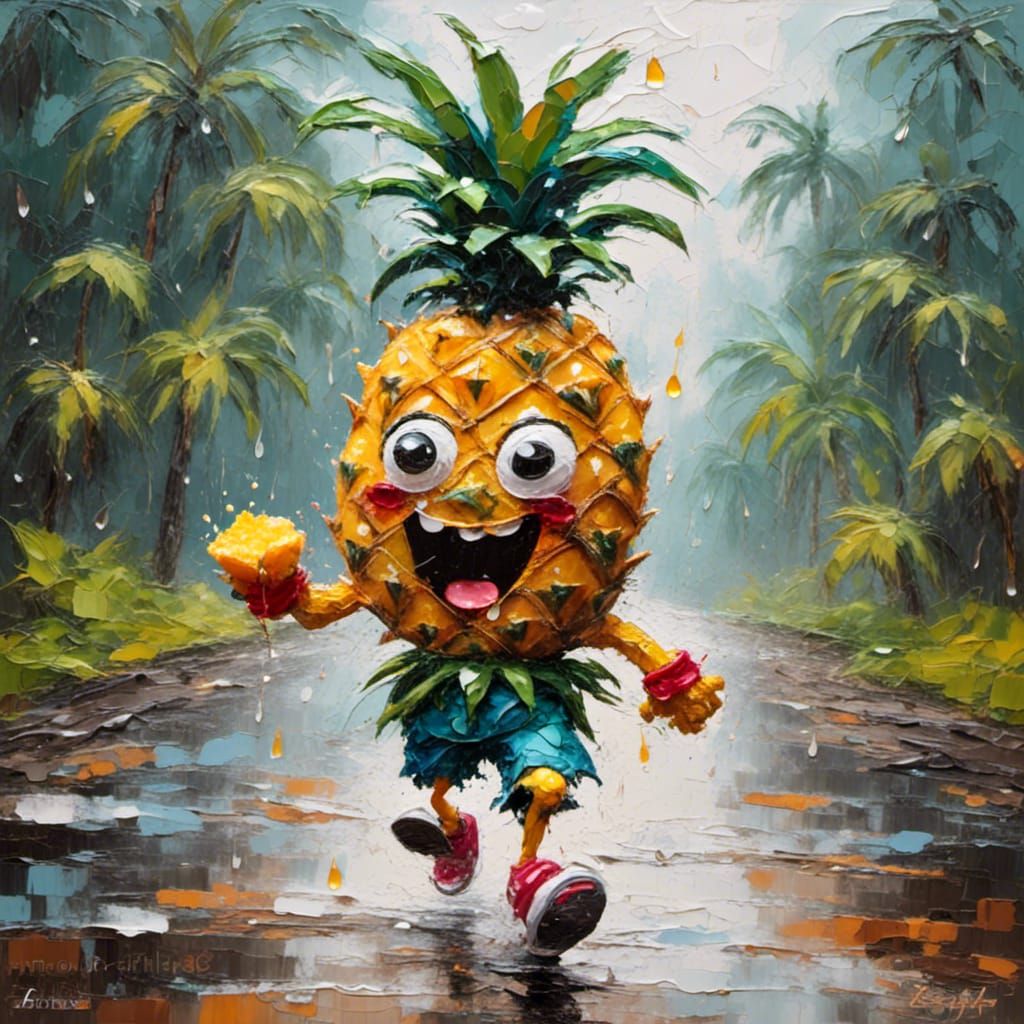 Cheerful Pineapple Run