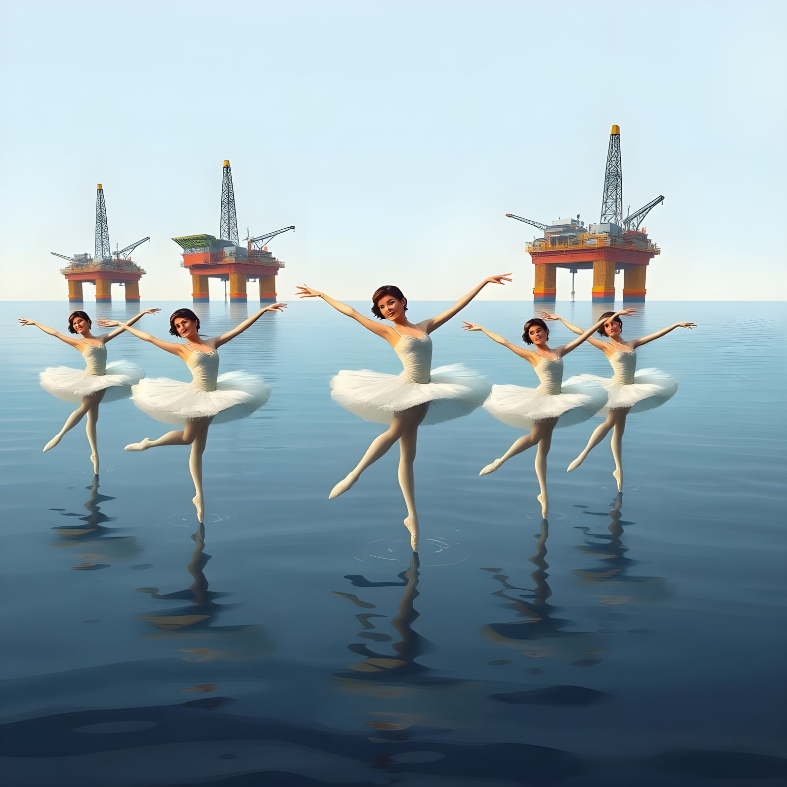 Whimsical North Sea Ballet