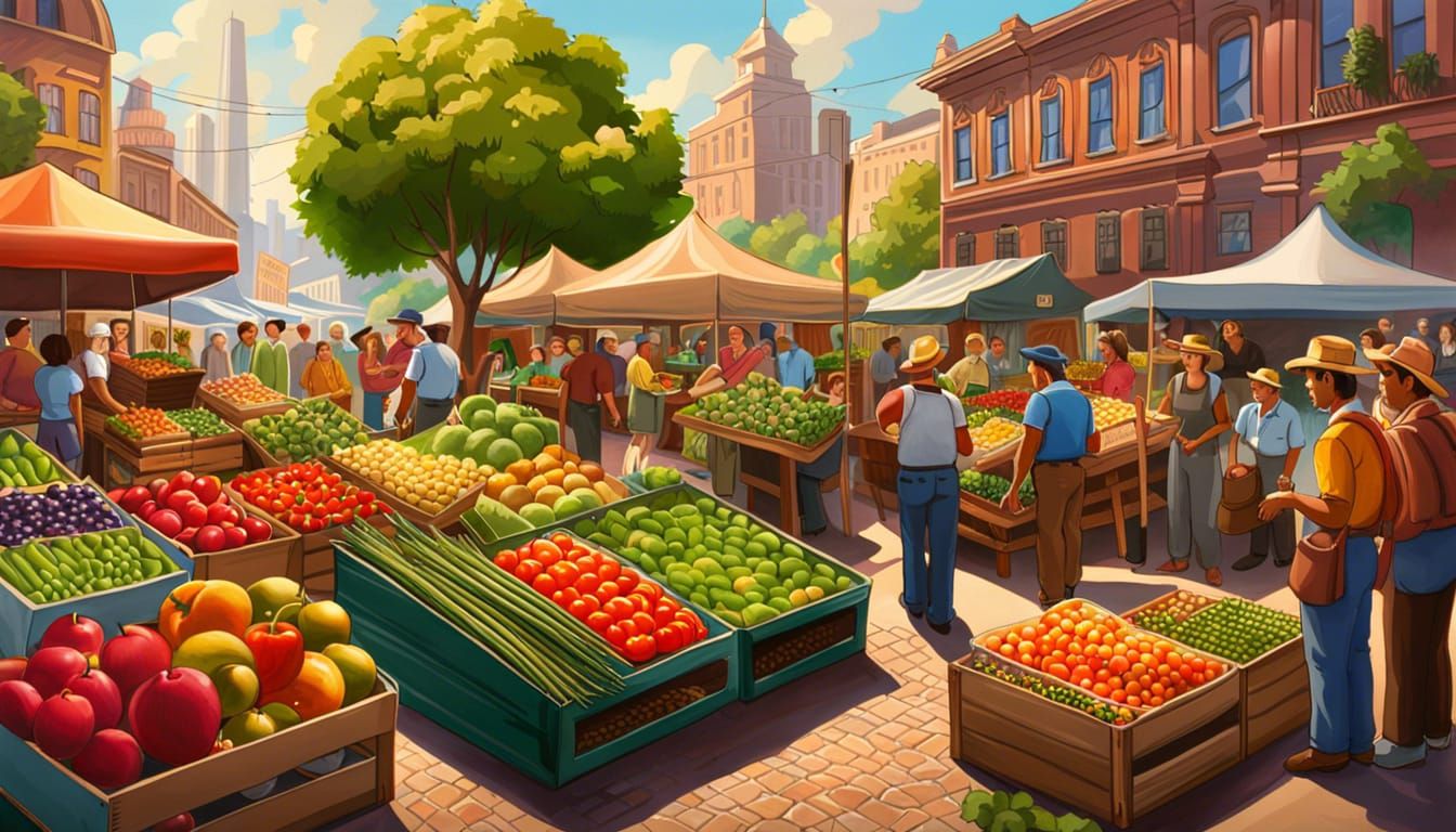 Lets Buy some fresh Vegetables and fruits from Farmer Market place