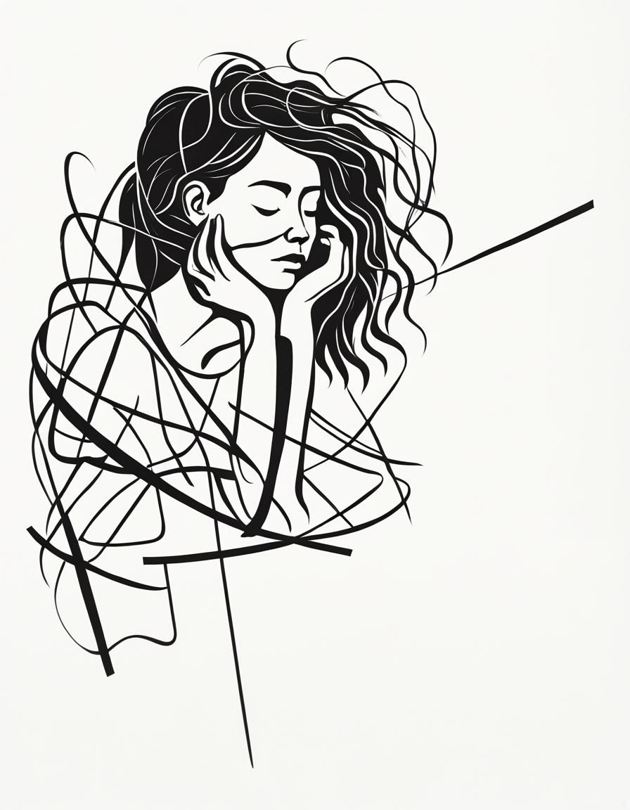 Minimalist Lines: Embracing Chaos and Overthinking