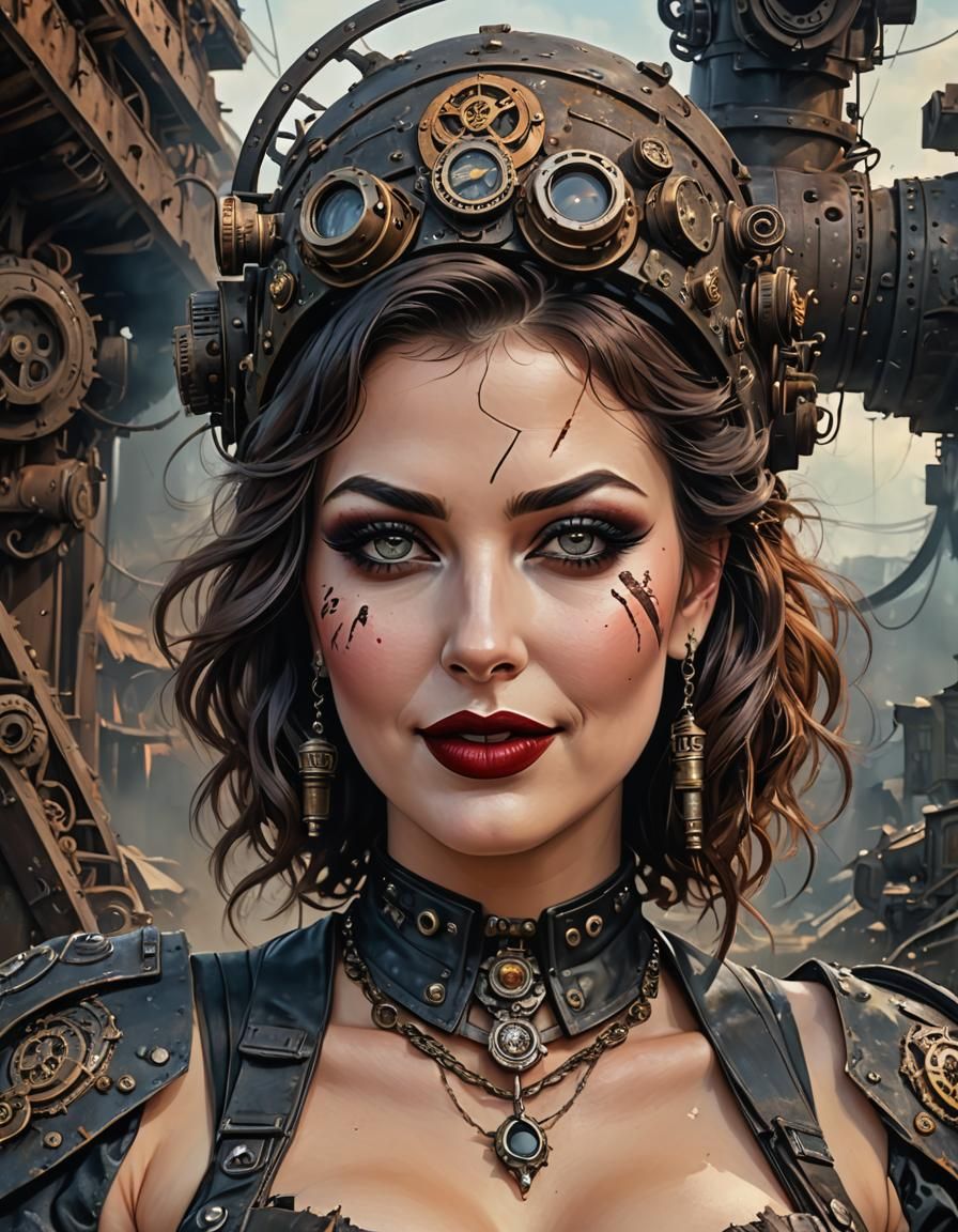 Dieselpunk Sisters in Post-Apocalyptic Cabaret