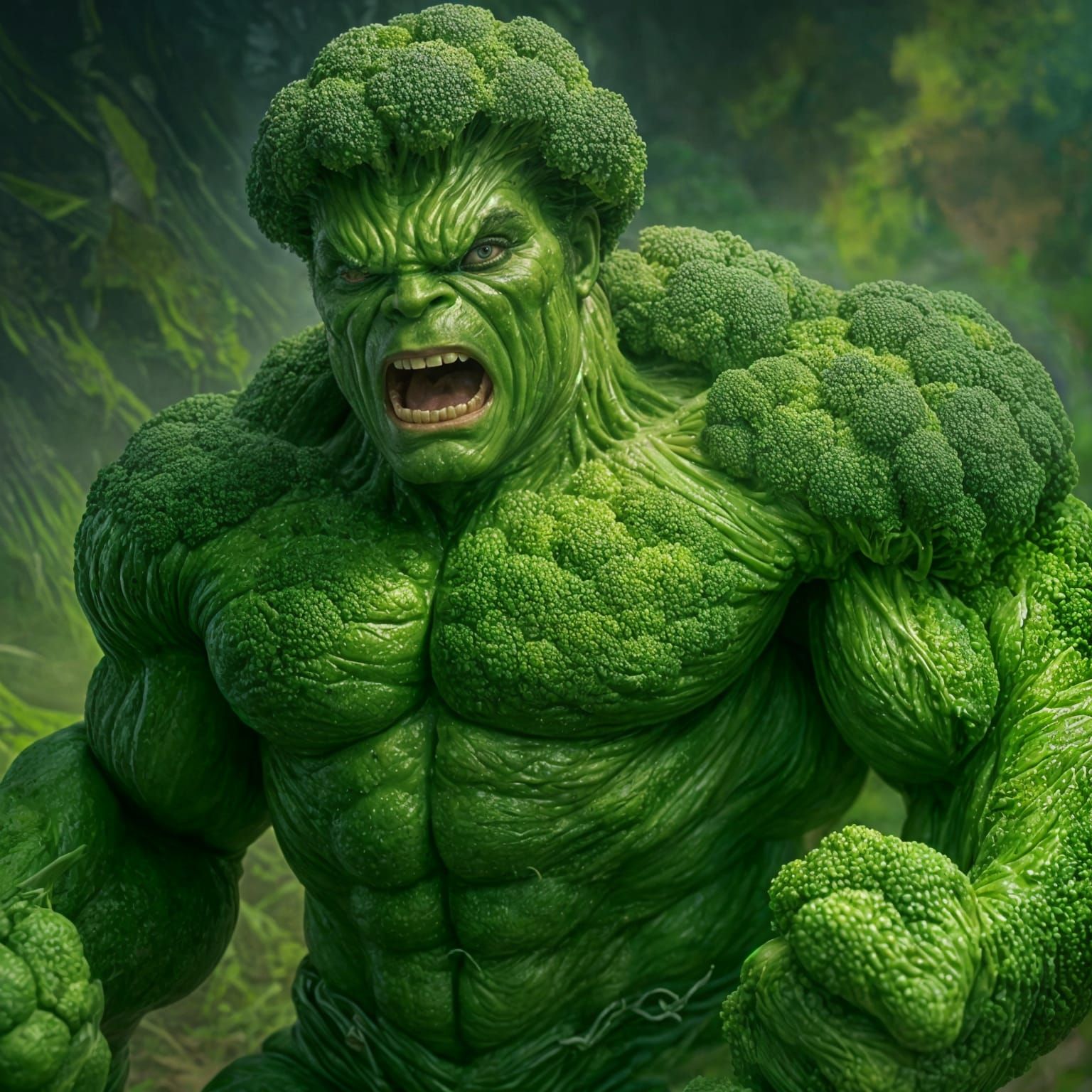 Broccoli Hulk: An Incredible Green Transformation