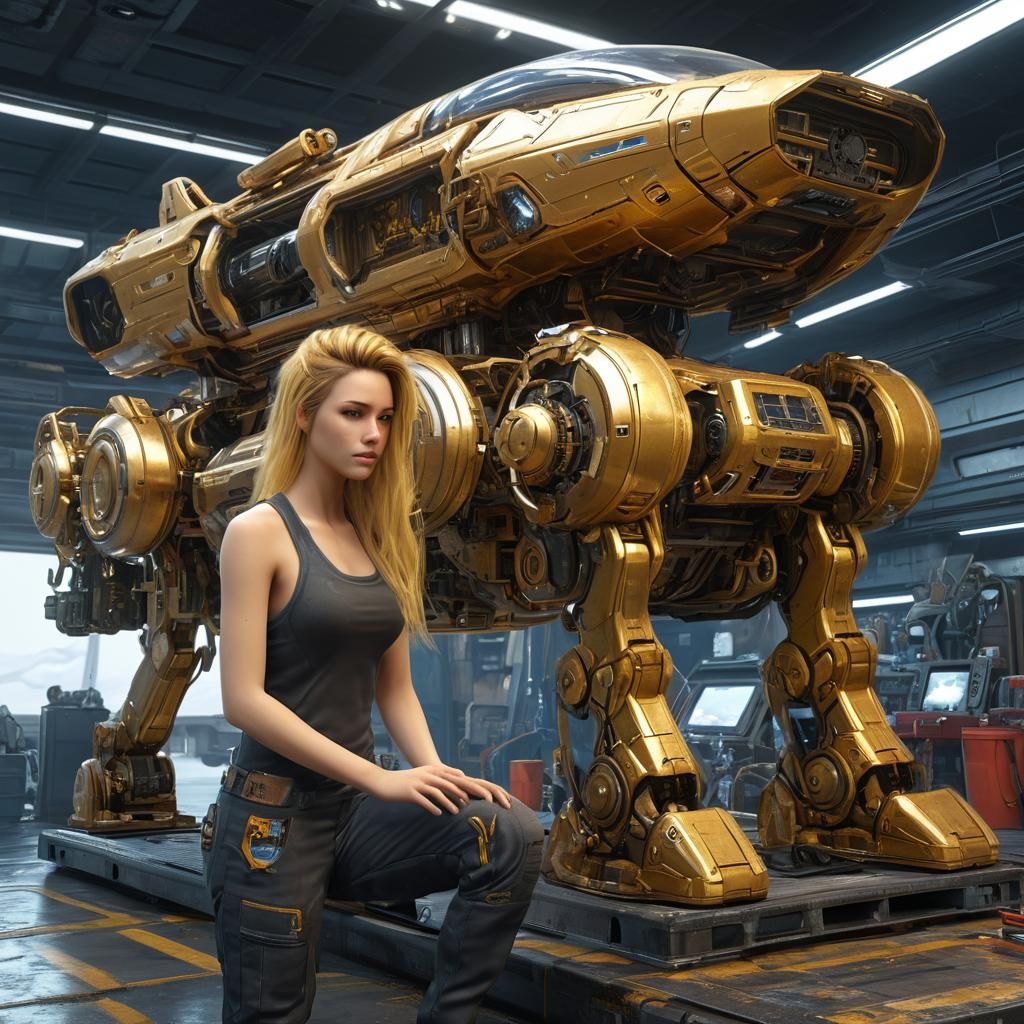 Recreational Vehicle Space Ship Mechanic V