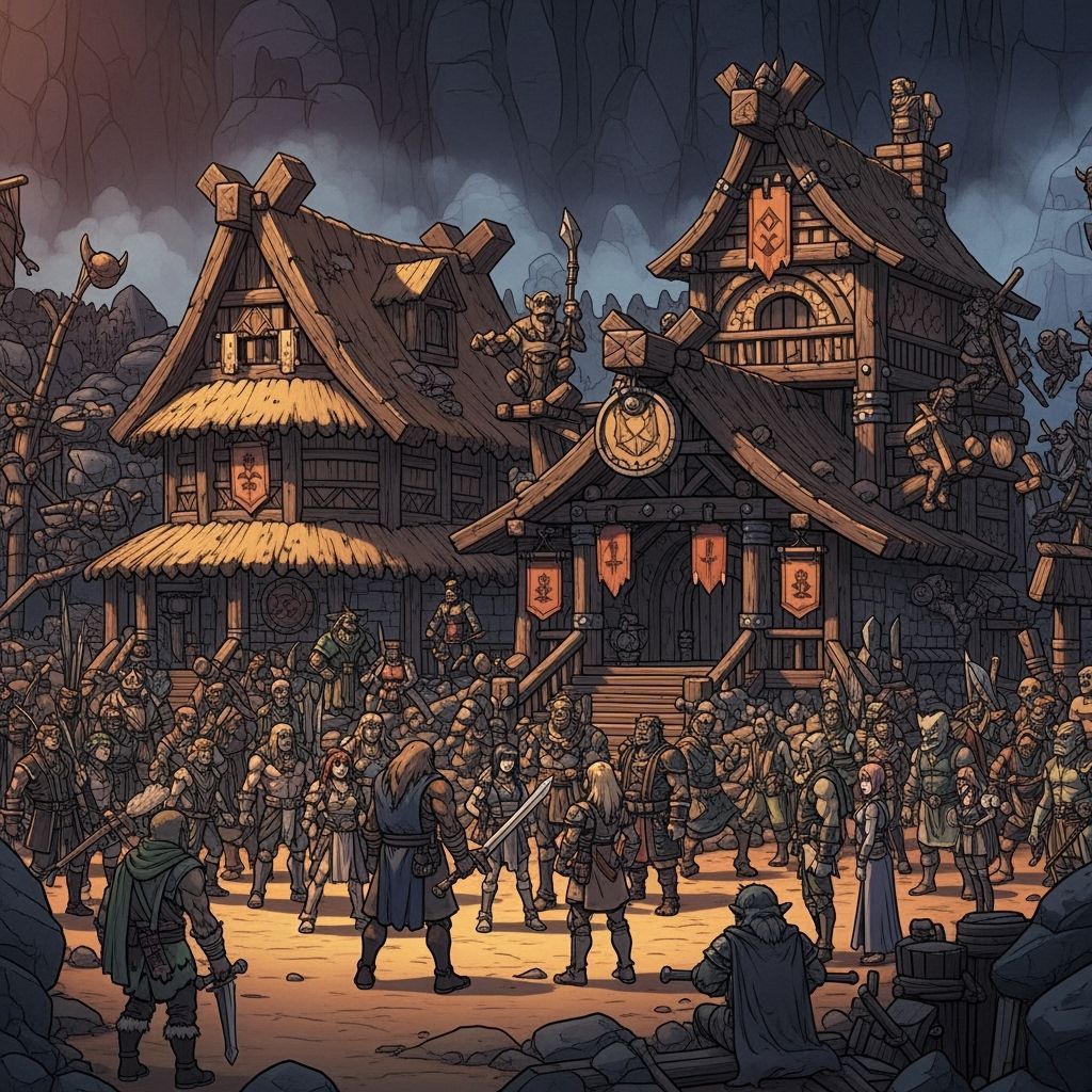 Primal Underearth Tribe: Warriors, Magic Users, and Titan Le...