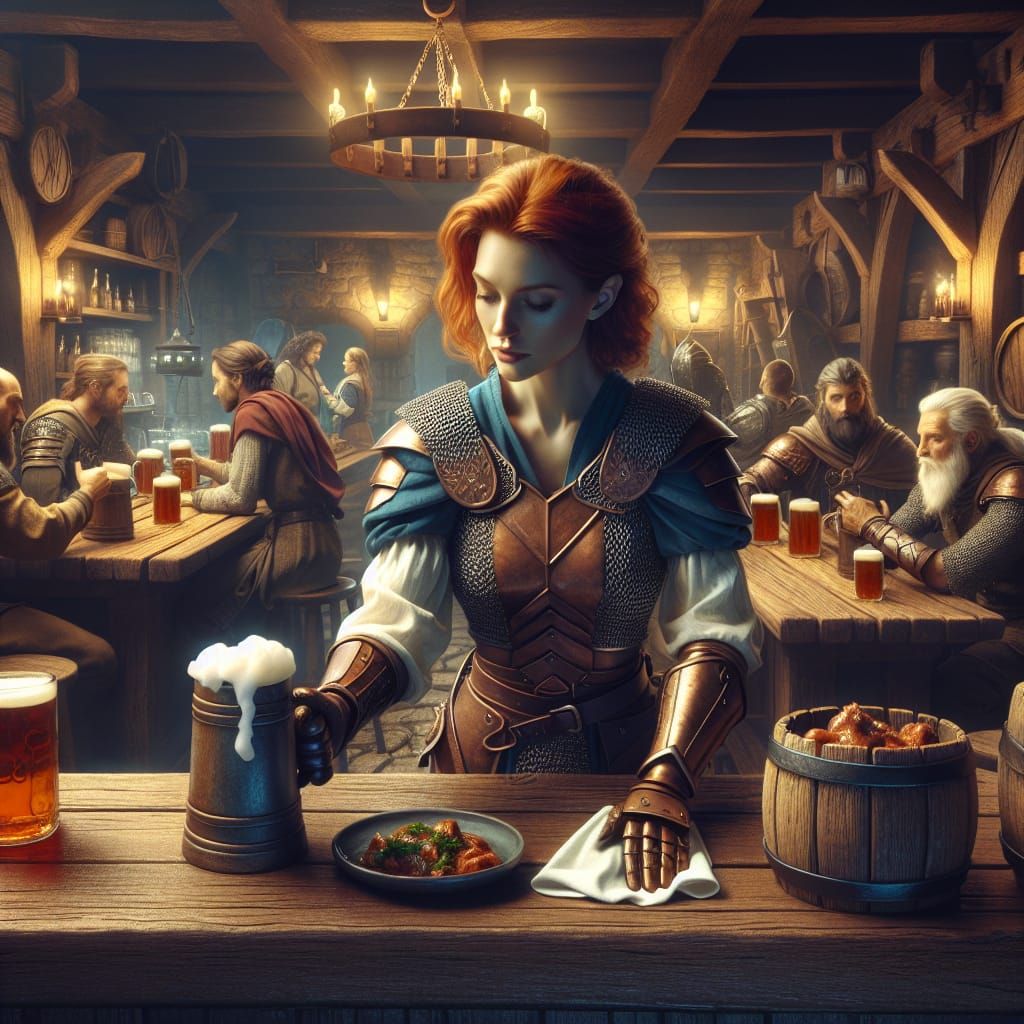 War Maidens Tavern and Inn - owner and Keeper Kalia.. mistep...