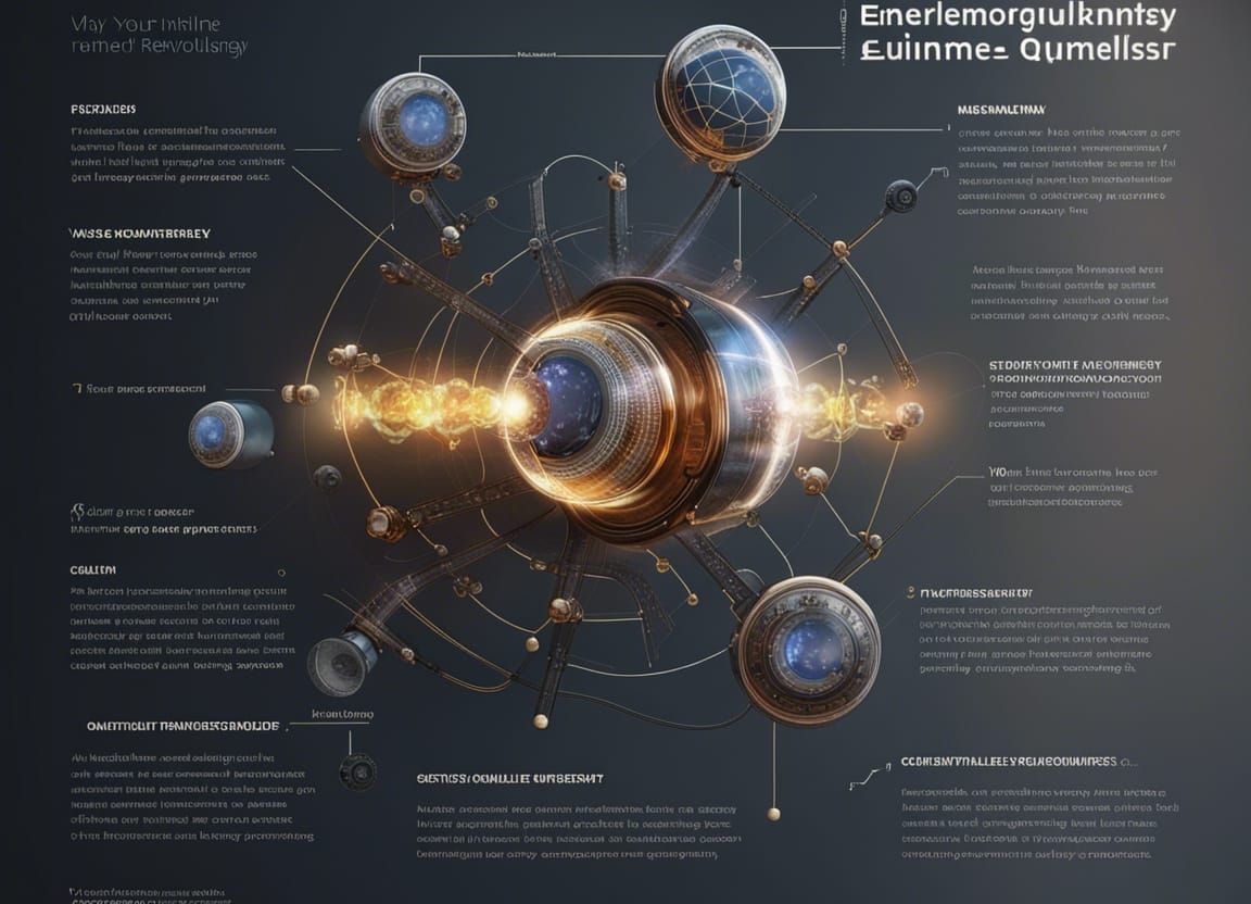 Quantum Energy: Limitless Power in a Fantastical Painting