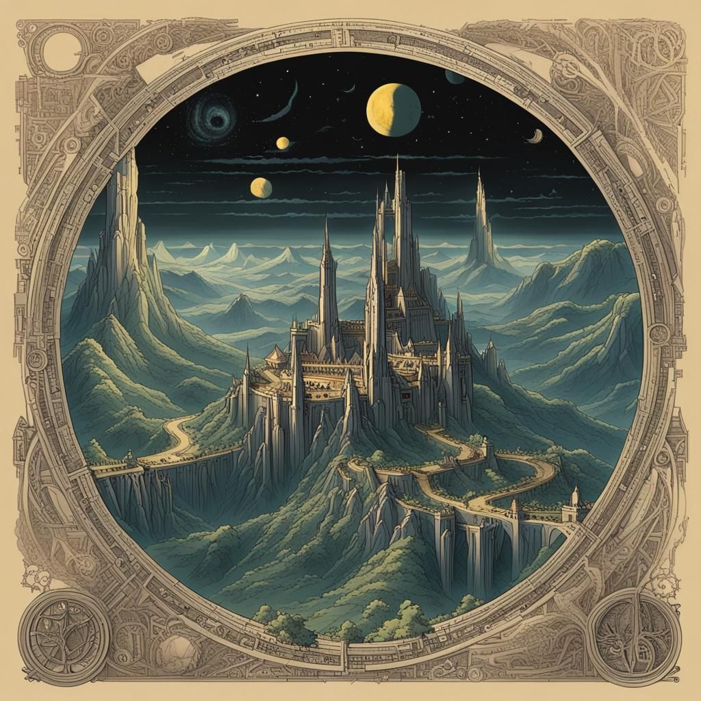 Sci-Fi Lord of the Rings Fusion