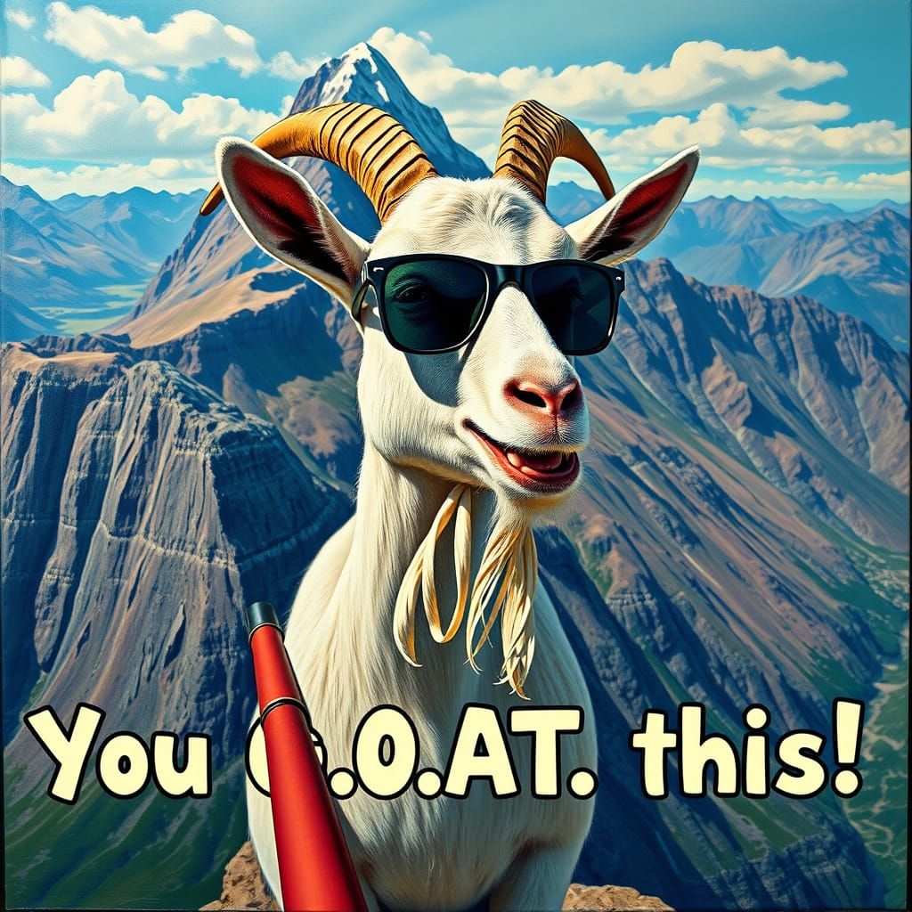 Selfie Goat