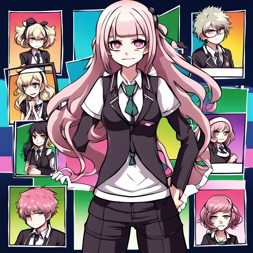 Anime OC: Ultimate Lucky Student in Manga Style