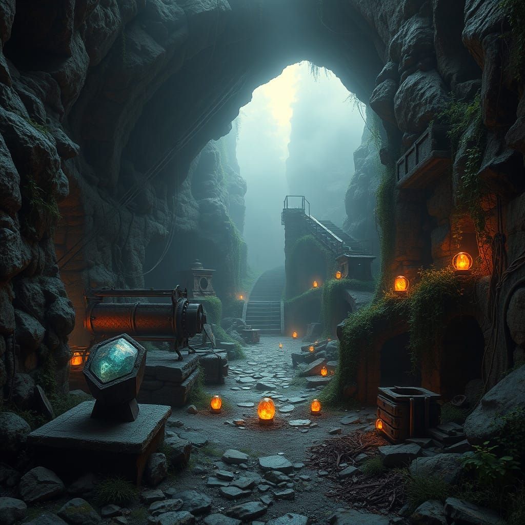 Mystical Abandoned Quarry Reclaims the Past in Ravenstone