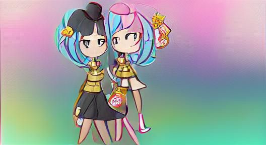 Two Gacha Life Girls, Gacha Life Style
