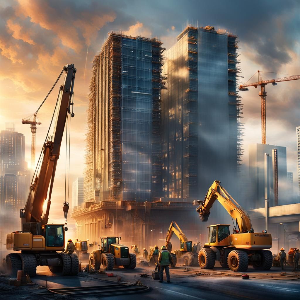 Beavers Build Skyscraper: Digital Matte Painting