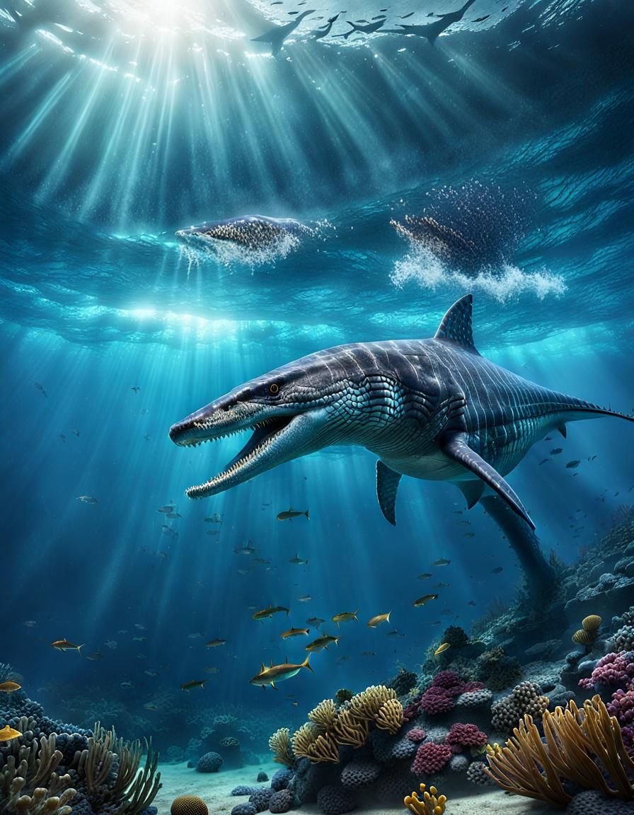 Mosasaurus - Prehistoric Underwater Monster