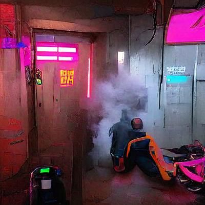 Cyberpunk Gas Chamber: Neon Death in 2099