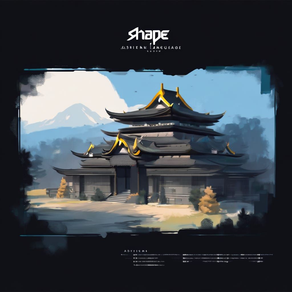 Digital Art Study in Ultramaximalist Style