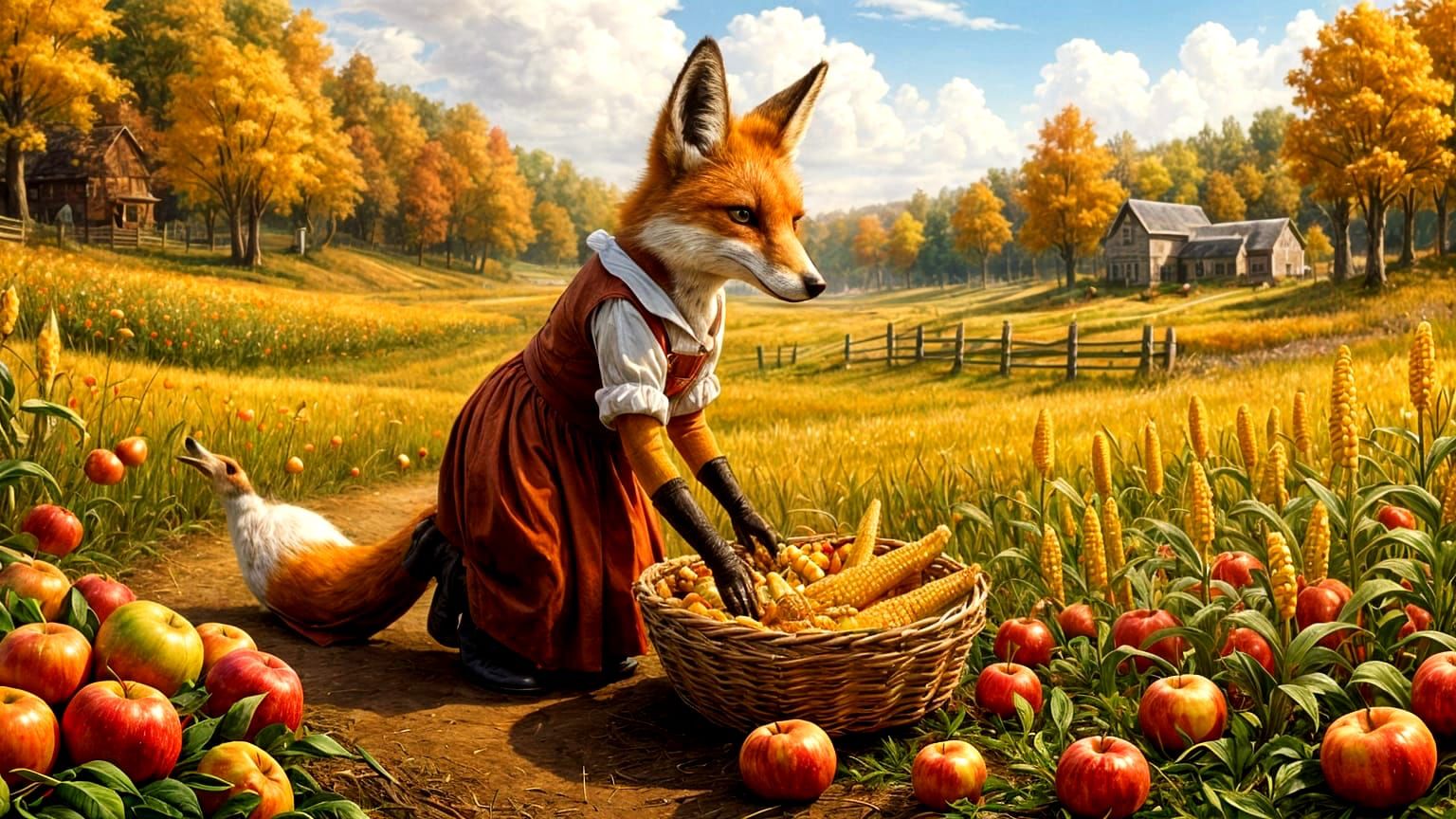 Annie Fox, the Farmer in the Dale