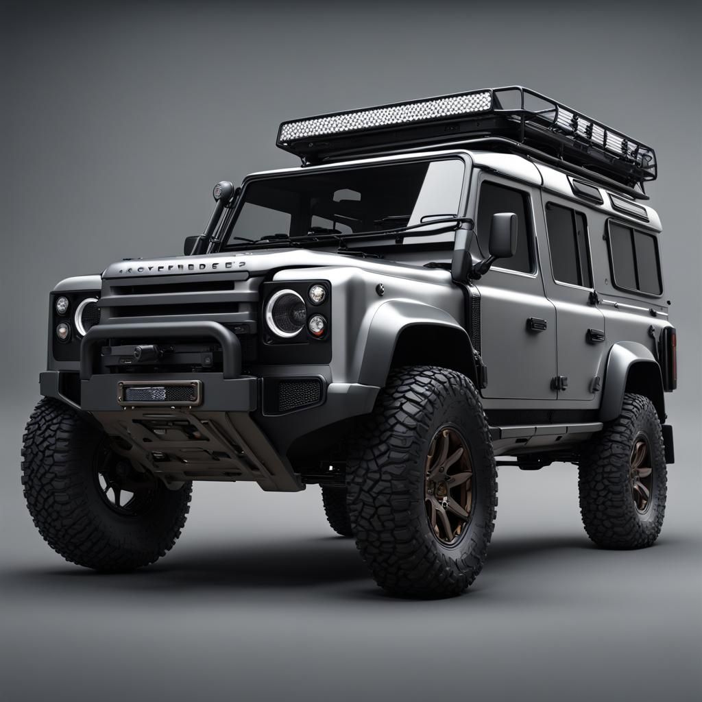 Apocalyptic 2023 Defender 110 3D Render
