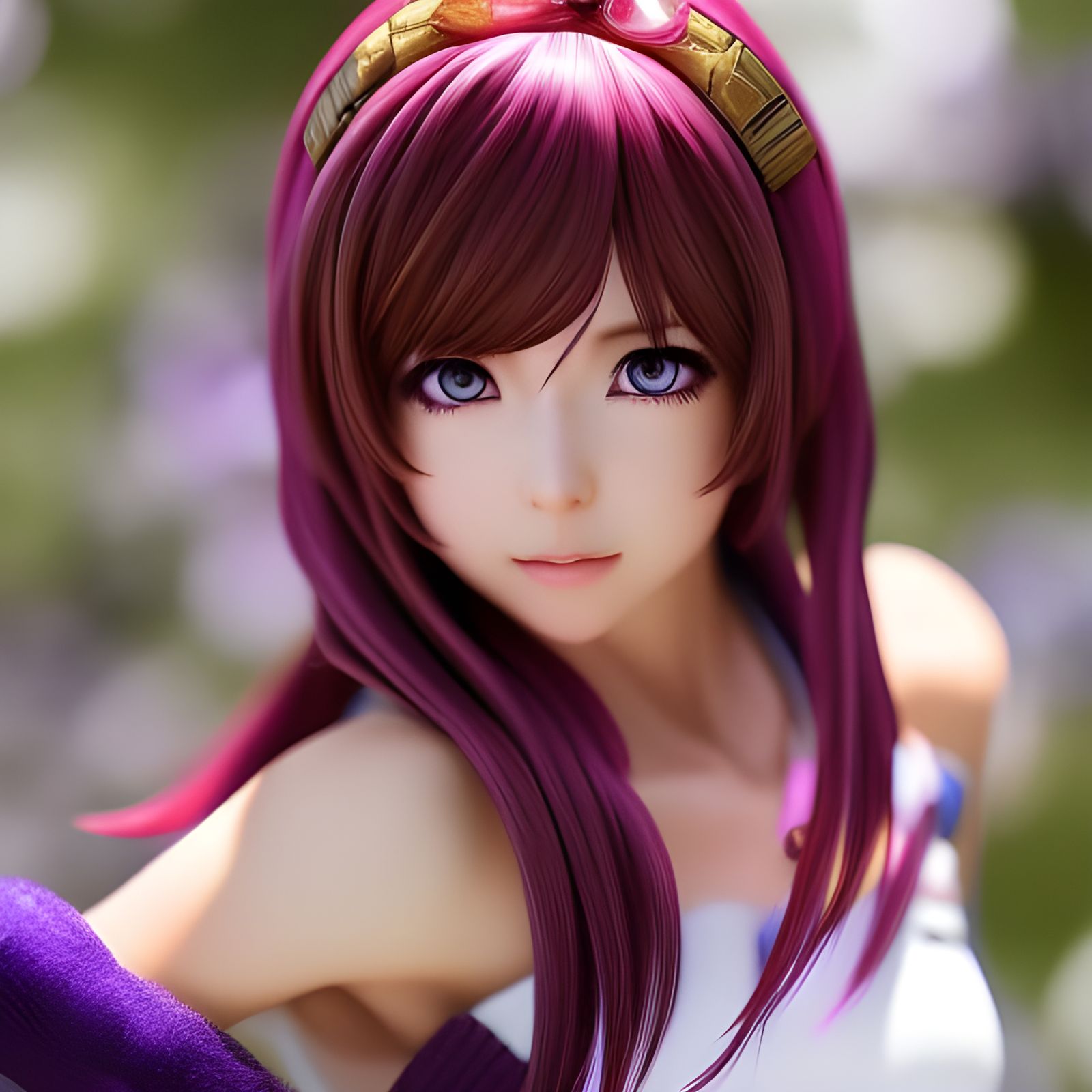 Realistic Star Ocean Reimi Saionji Portrait in HDR