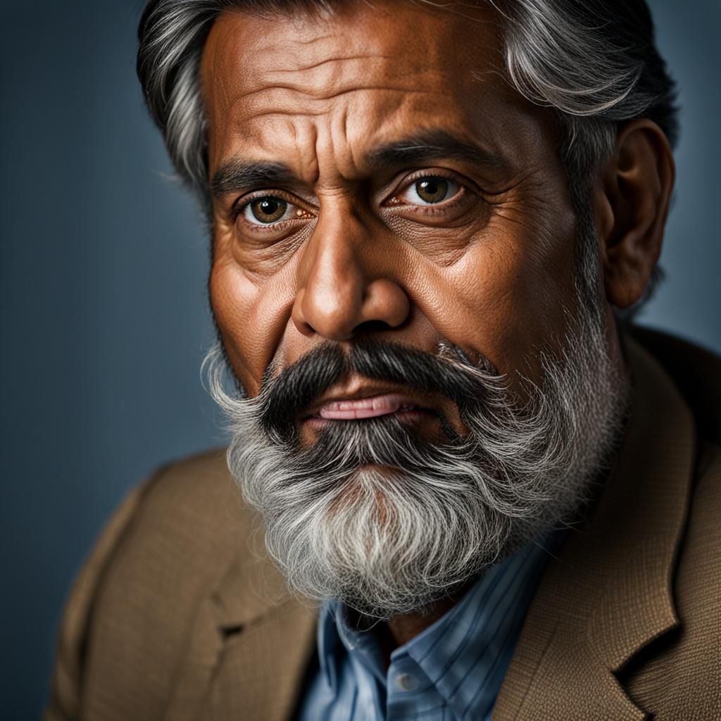 Professional Portrait of Bangladeshi Man in Office