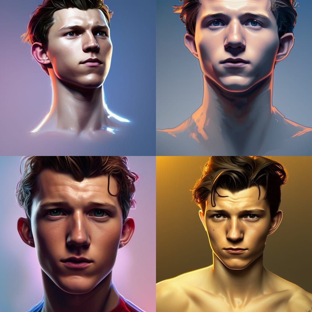 Detailed Portrait with Dynamic Lighting