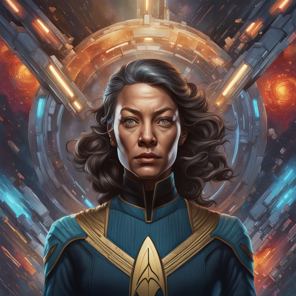 Hyperdetailed Star Trek Portrait in Unreal Engine 5