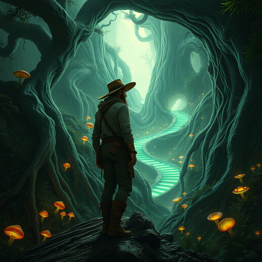 Epic Journey: Explorer at World Tree's Edge