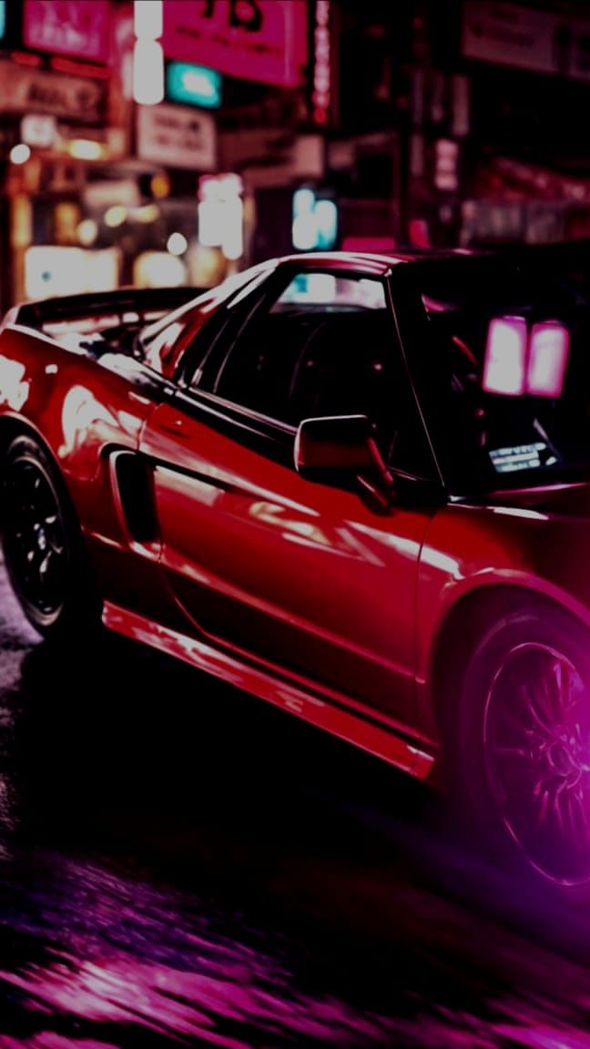 Honda Acura NSX Street Race in Tokyo