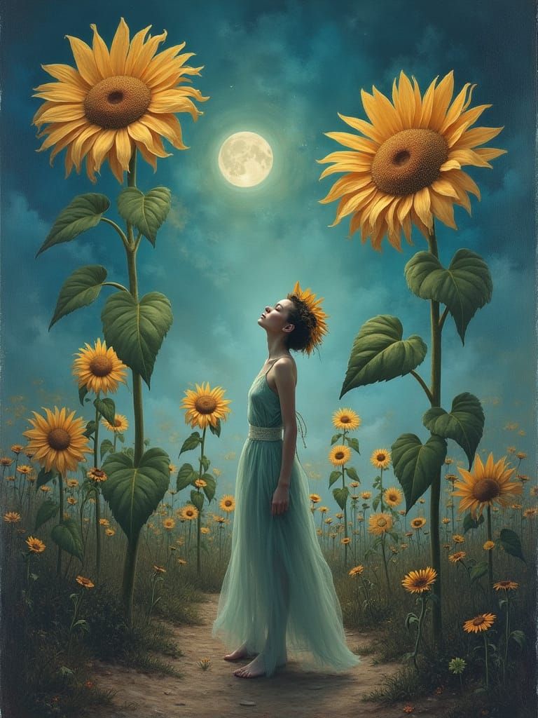 Ethereal Dreamscape in Salvador Dali Style