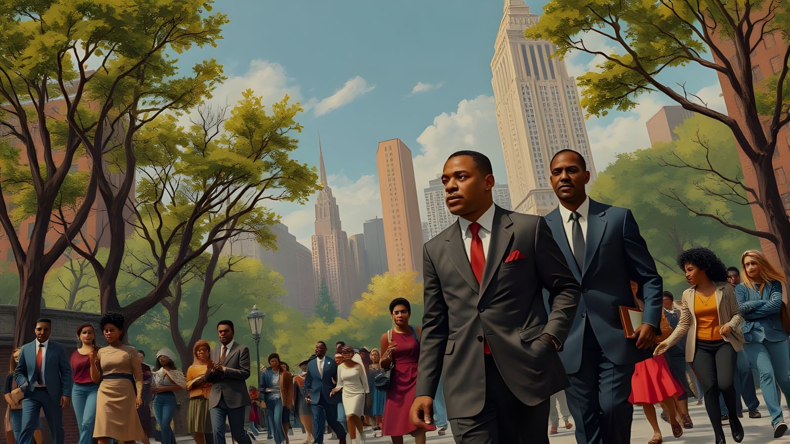 Inspiring Leaders of the Civil Rights Movement in a Vibrant....