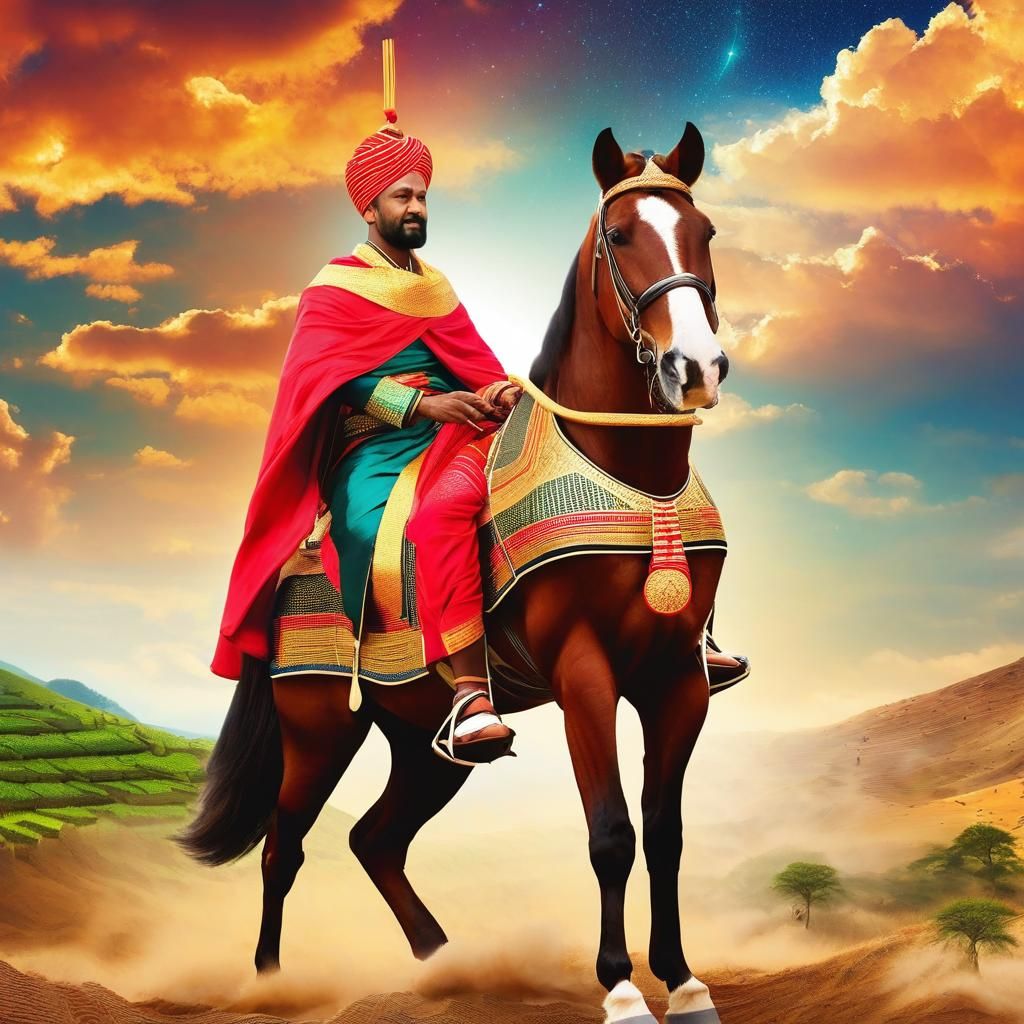 Neo-Romantic Airbrush Painting in Magic Realism Style