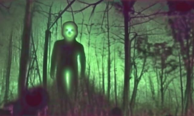 Ethereal Trailcam Footage: Unexplained Night Vision Sighting