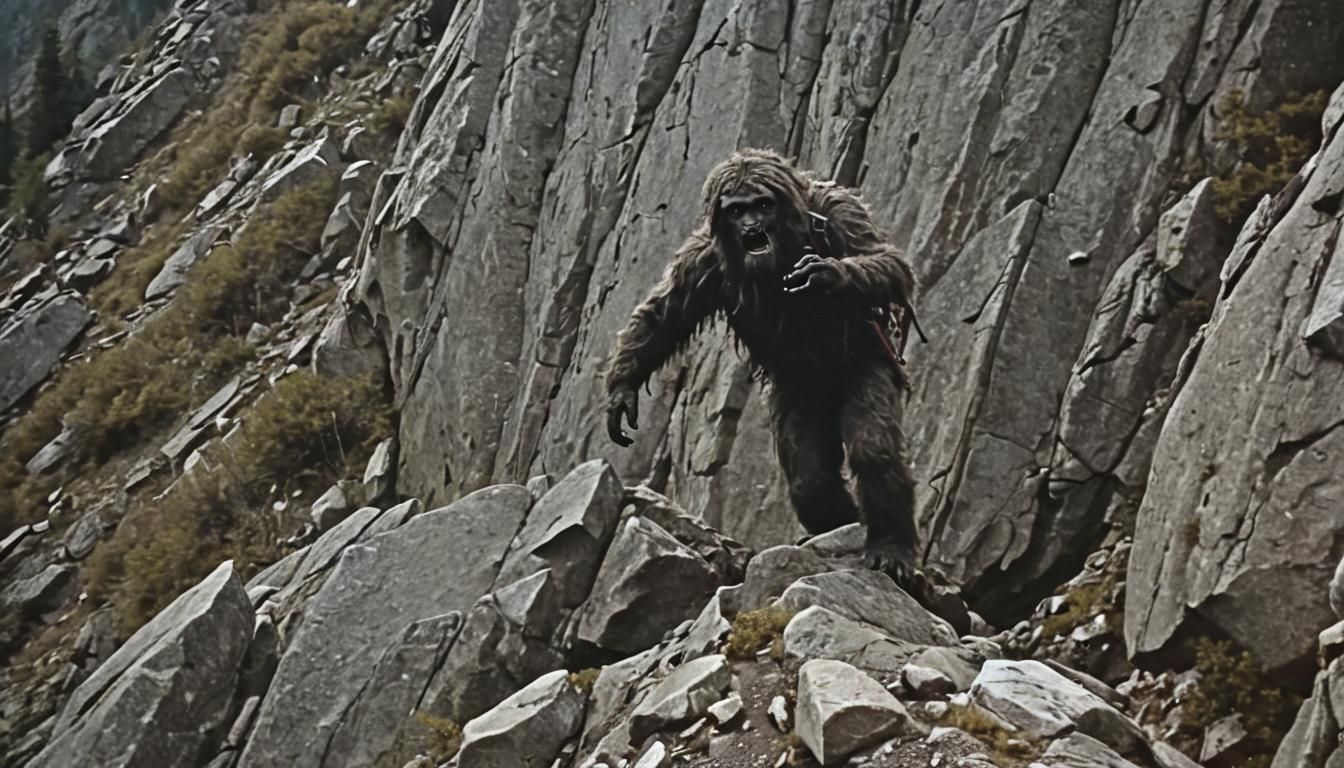 Paranormal Mountain Creature Encounter: Analog Horror