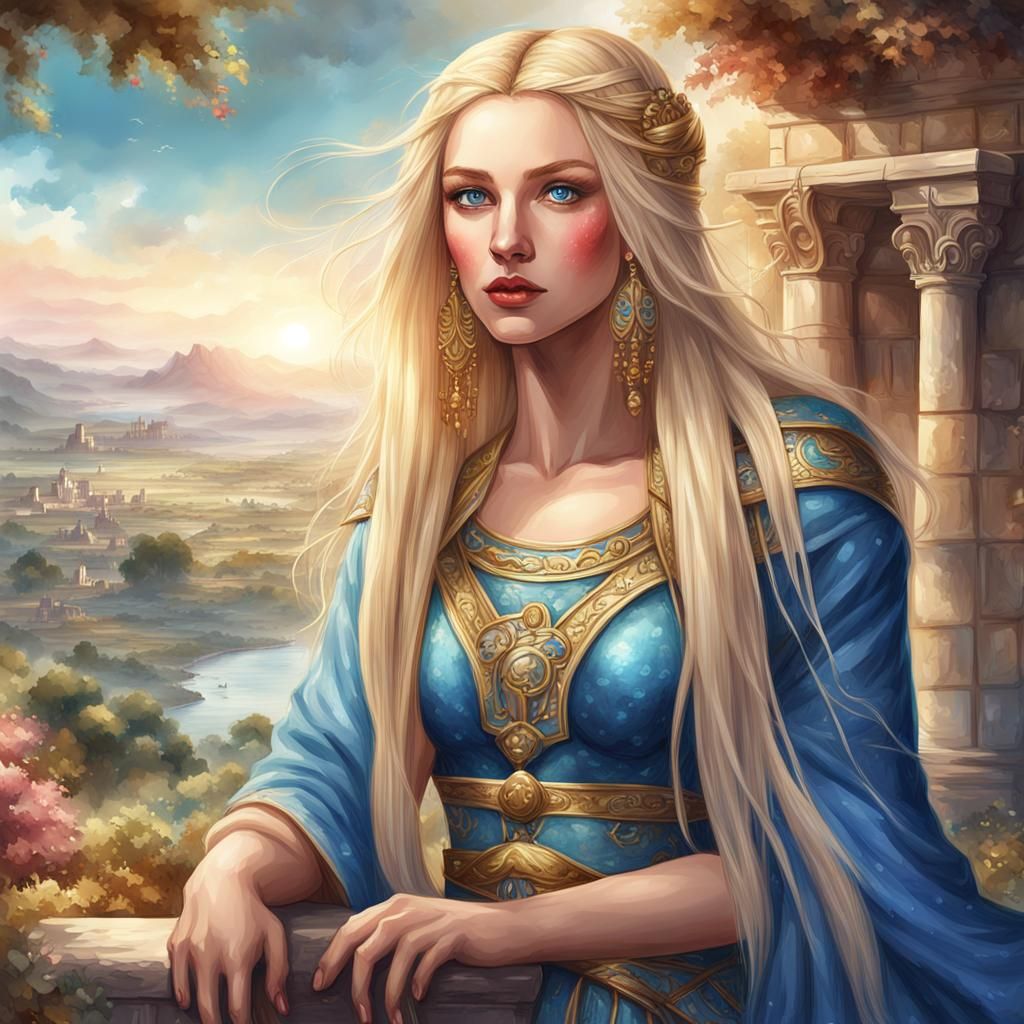 Classical Watercolor: Voluptuous Beauty in Ancient Greece