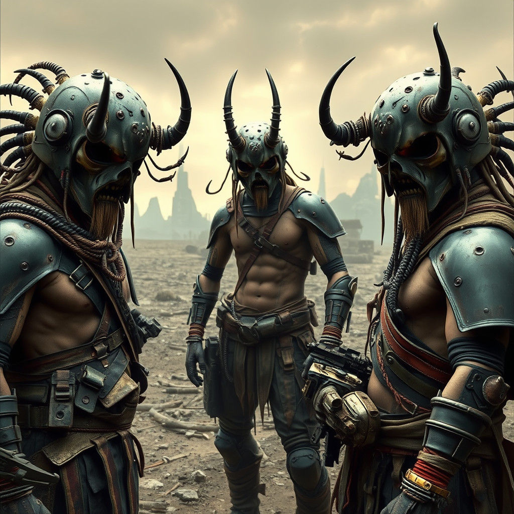 Imortan Joe's War Boys in Wasteland Style