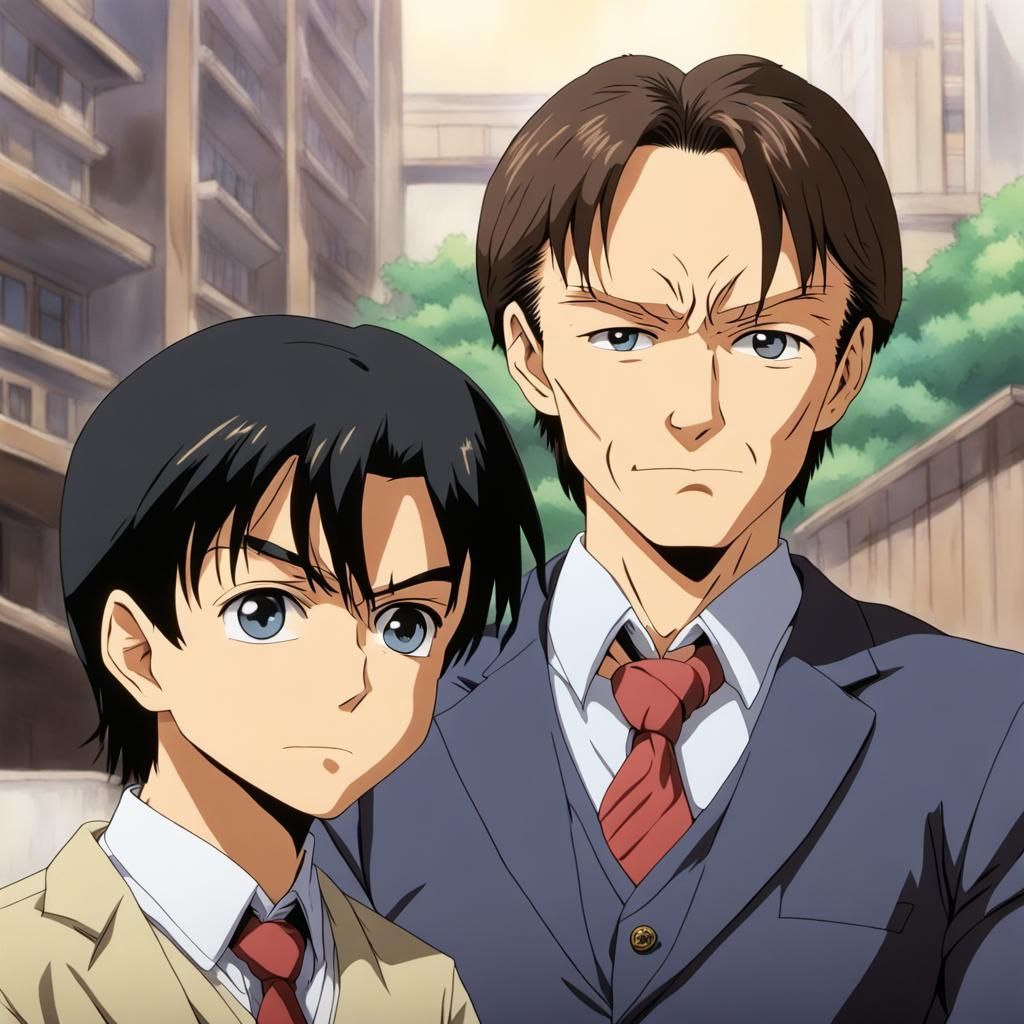 Conan Edogawa Anime Style Illustration