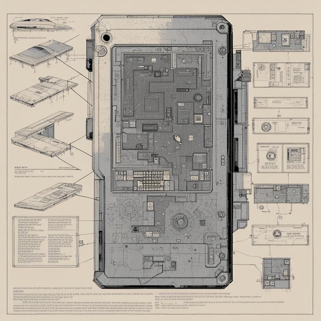 Ono-Sendai Deck Blueprint: Cyberspace Hacking Device