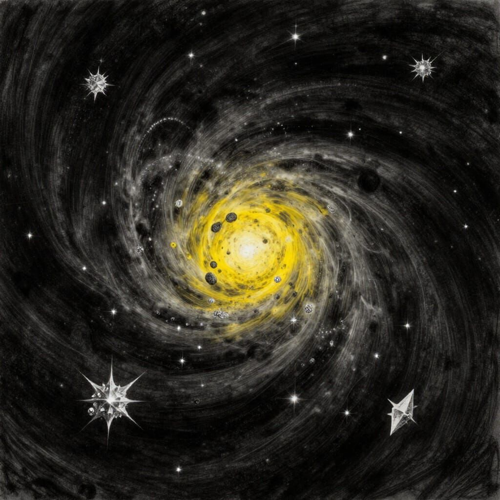 Cosmic Void: Yellow Supernova and Frozen Stars