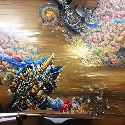 AI Image from Empty Prompt