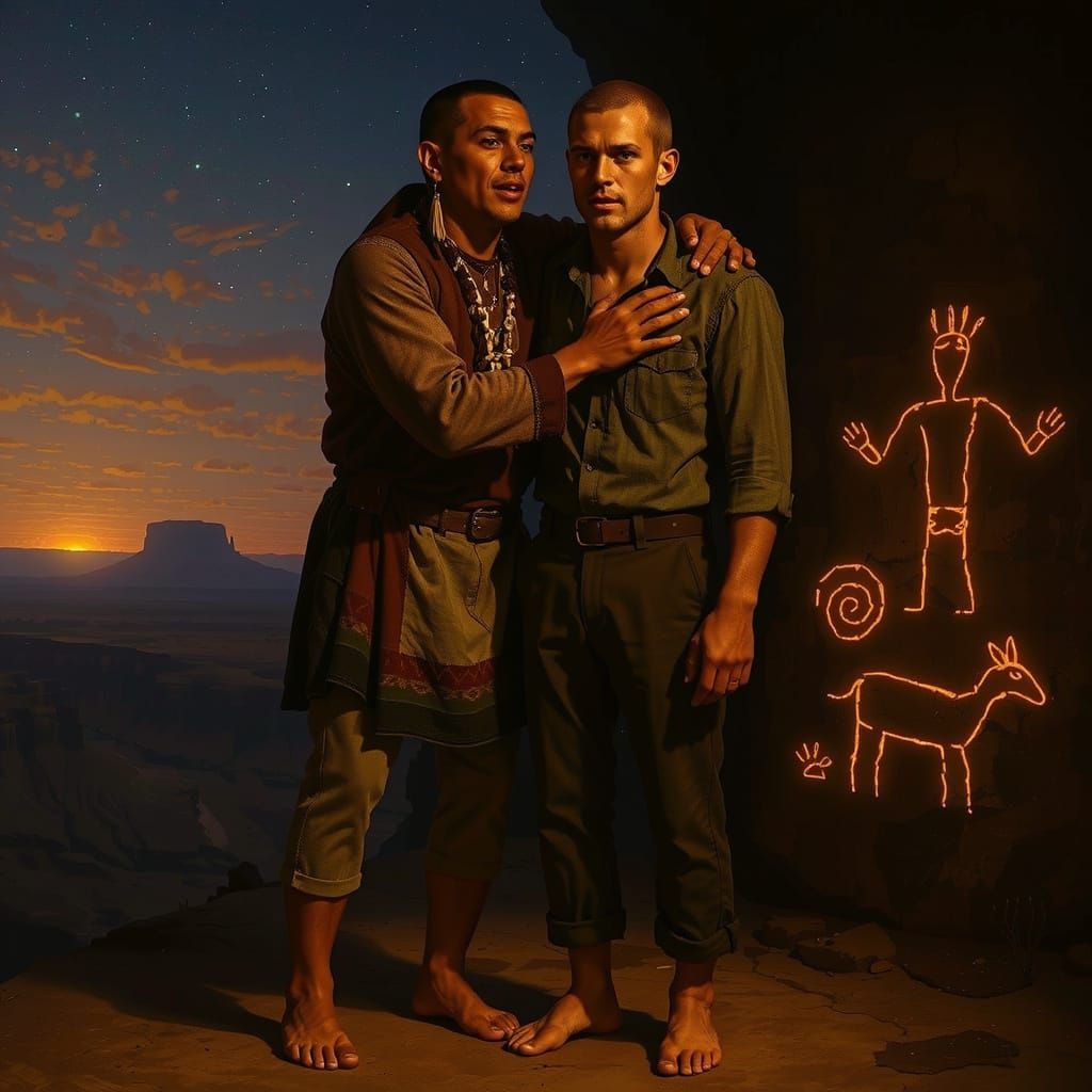 Brothers of the Canyon: Lakota & Explorer's Dawn Song