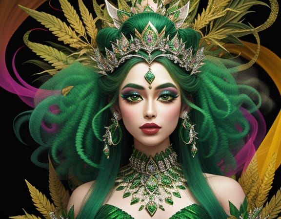 Ganga Goddess of Biohazardous Beauty