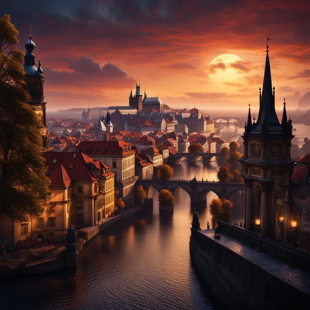 Prague with Jonas Brothers: Fantasy Concept Art