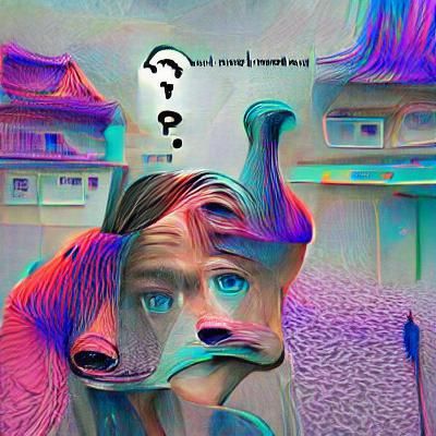 AI Generated Image From Empty Prompt