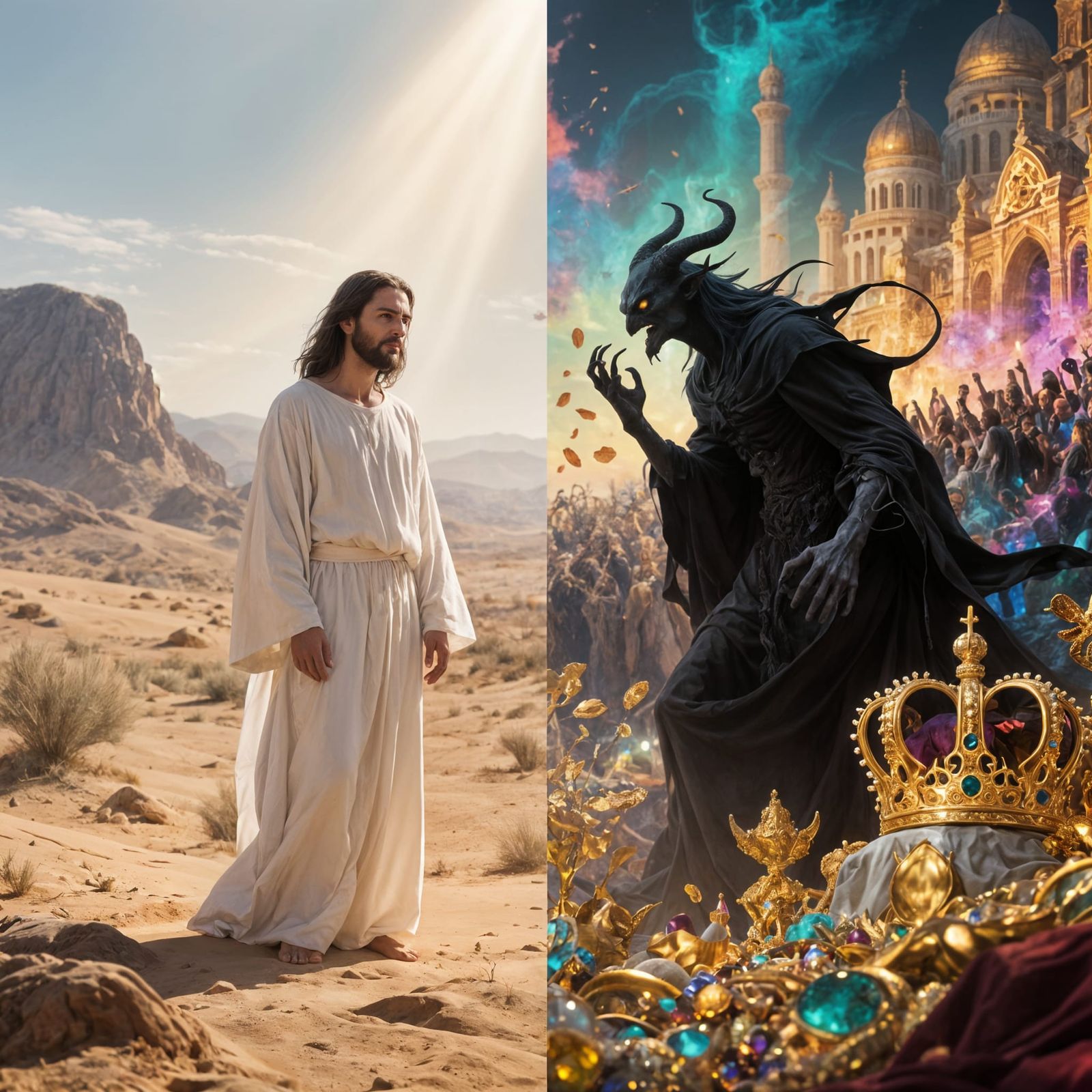 Jesus in the Desert: Temptation and Faith