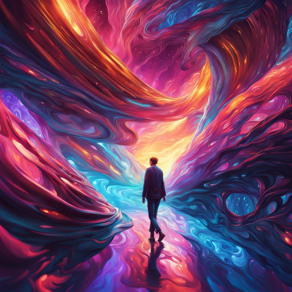 Hyper-Realistic Cosmic Concept Art