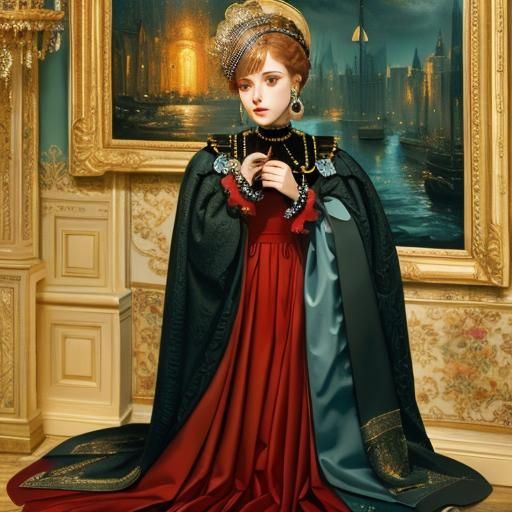 Photorealistic Woman Portrait with Fine Detail