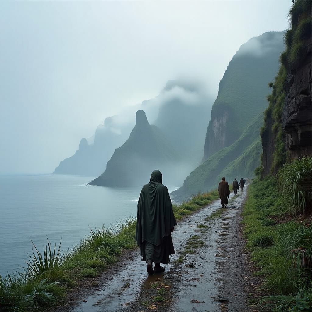 Grimdark Photojournalistic Image