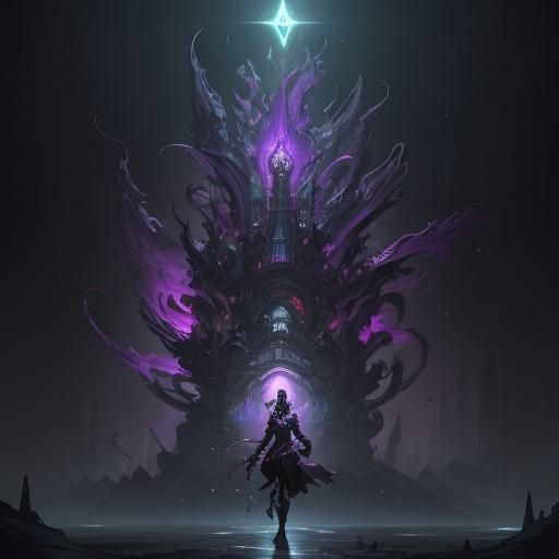 Evolved Cellite: Dark Fantasy Concept Art