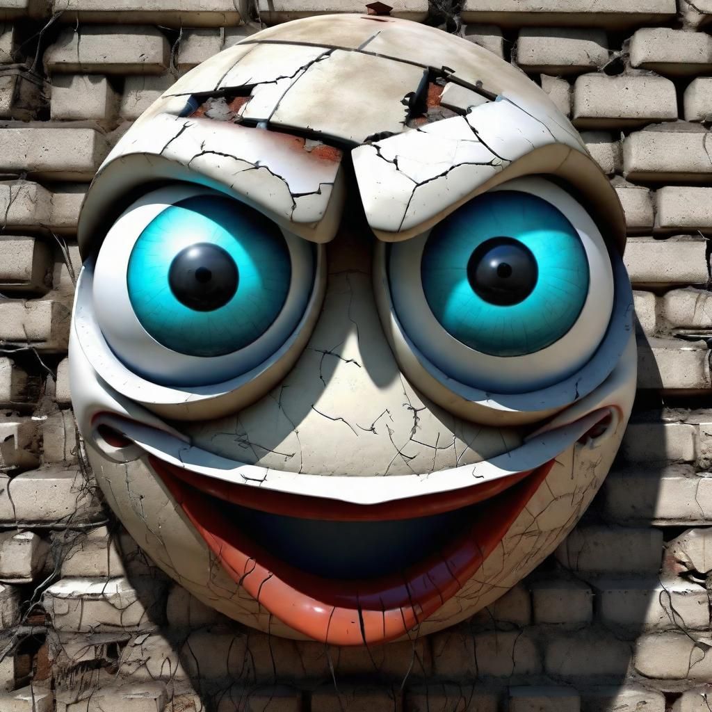 Evil Humpty Dumpty in Post-Apocalyptic Dystopia