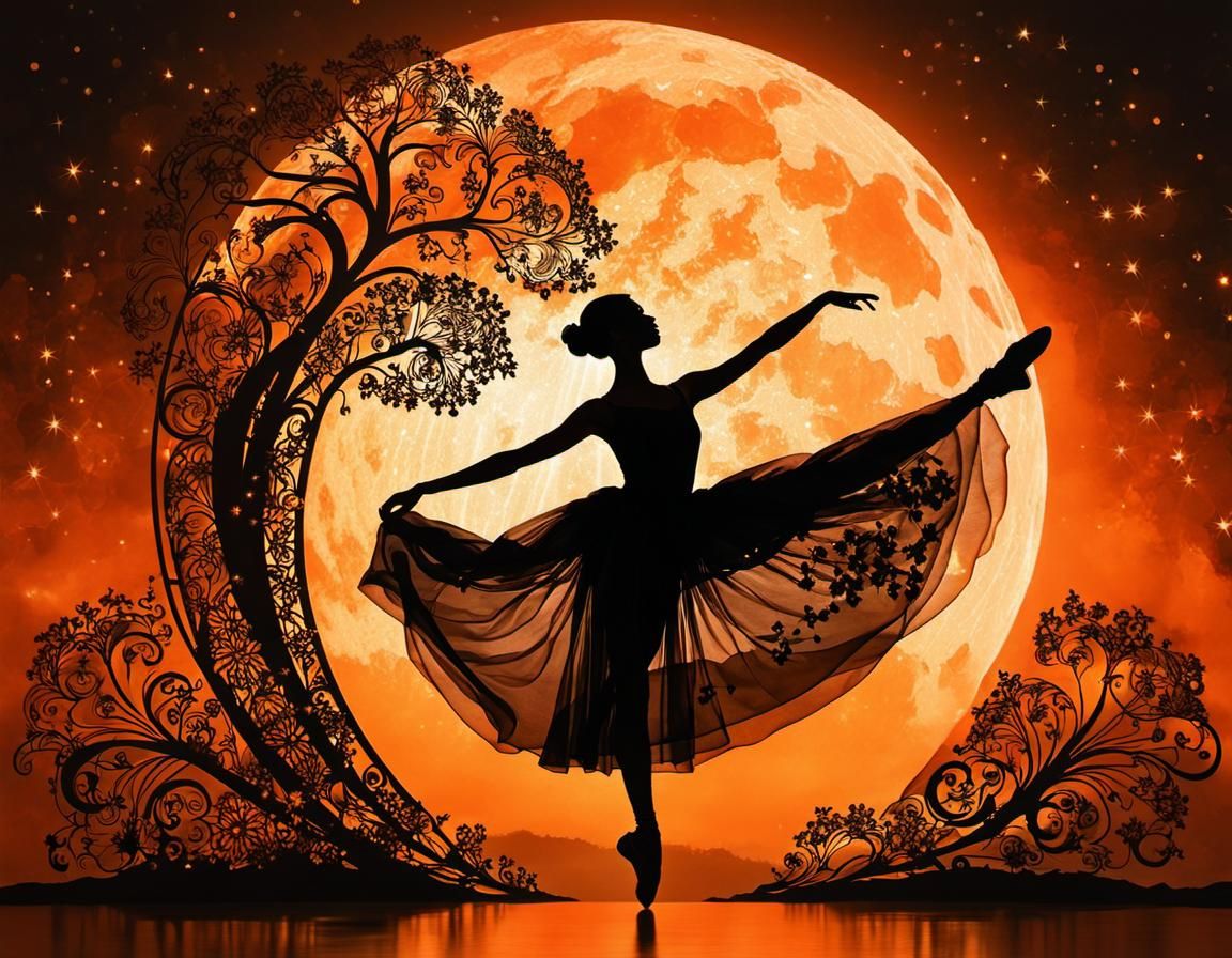 Ballerina Silhouette