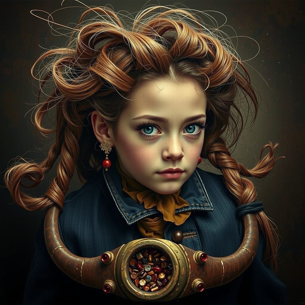 Abstract Forms of Twisting and Warping Shapes